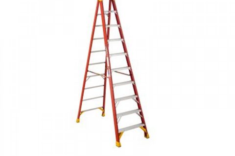稳耐玻璃钢单侧人字梯3.6米6212CN